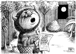 DUELO POR MAURICE SENDAK by Nate Beeler