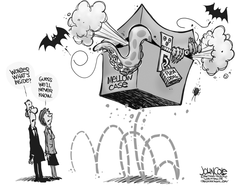LOCAL PA -- Mellow plea deal BW