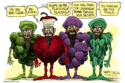 FRUITY LOOMY TERRORISTS  by Daryl Cagle