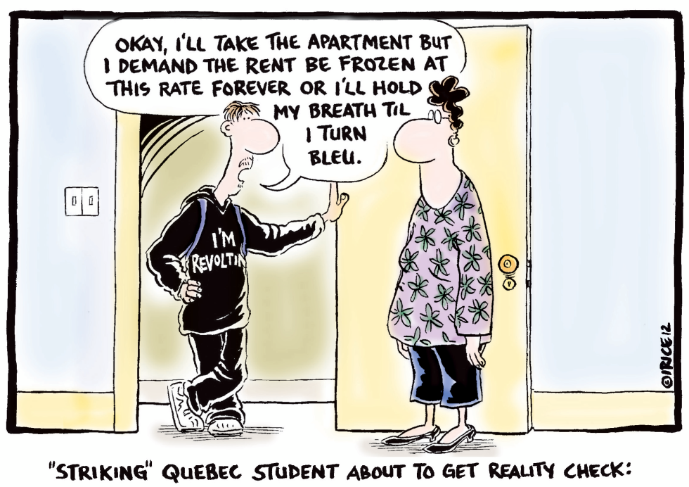 Striking Quebec Students