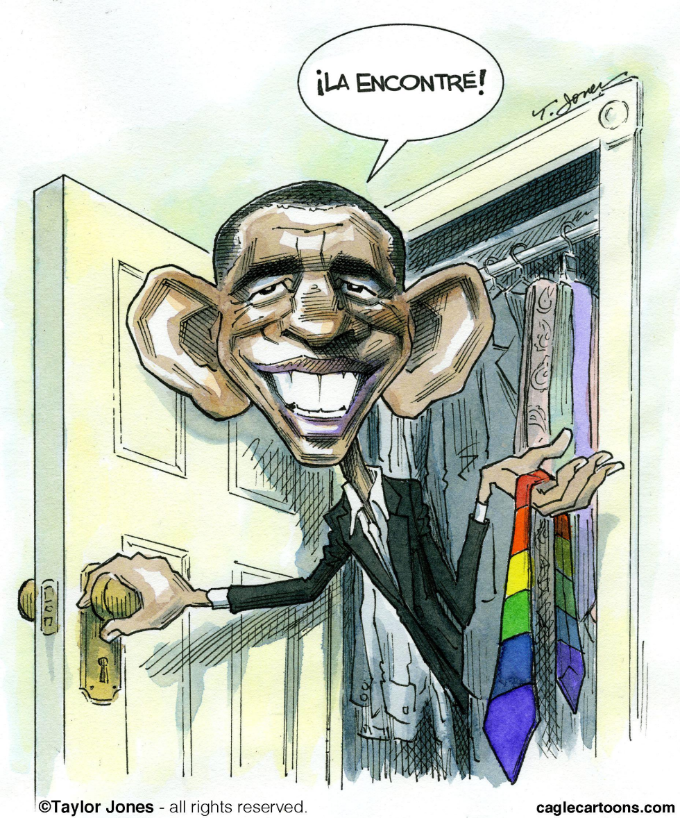 Obama sale del closet por el matrimonio gay