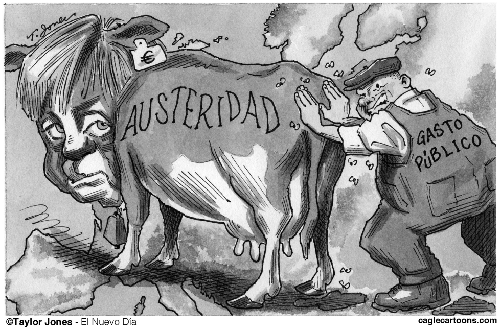 Angela Merkel y la austeridad