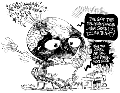 WORLD HEADACHE MIDEAST by Daryl Cagle