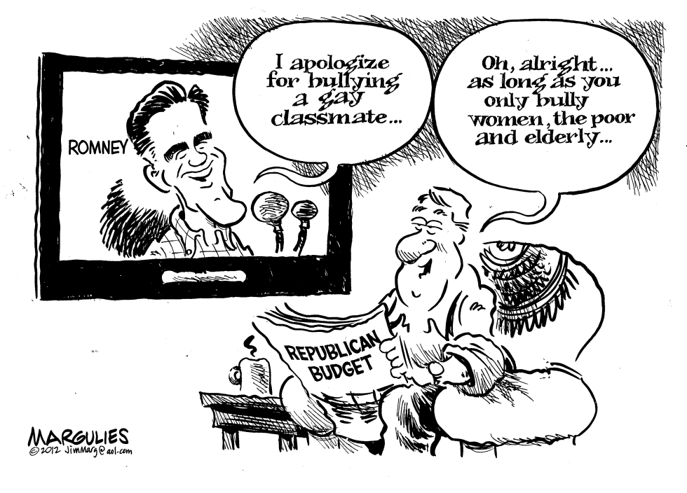 Romney apology for bullying