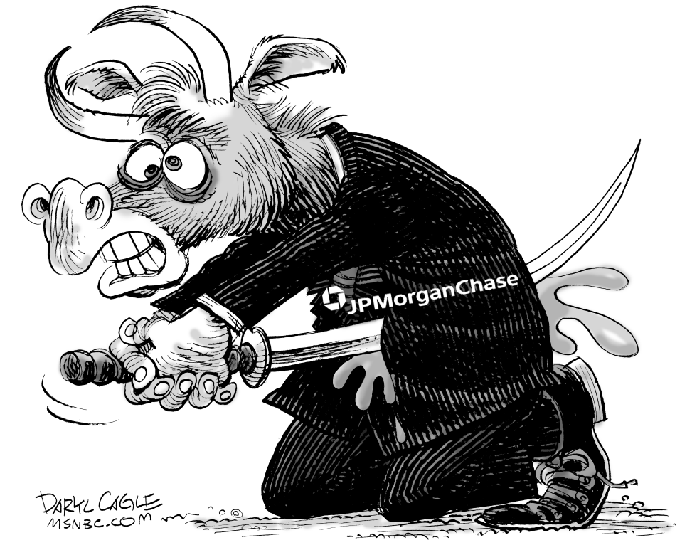 JP Morgan Chase Self Destructs