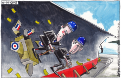 UK AIRCRAFT CARRIER FARCE by Iain Green