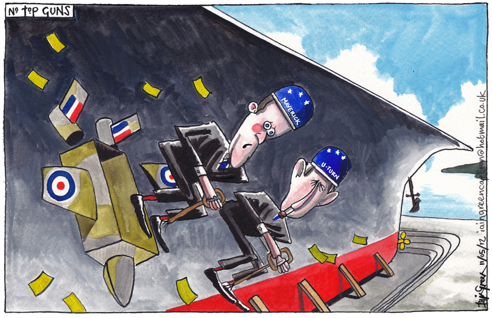UK AIRCRAFT CARRIER FARCE
