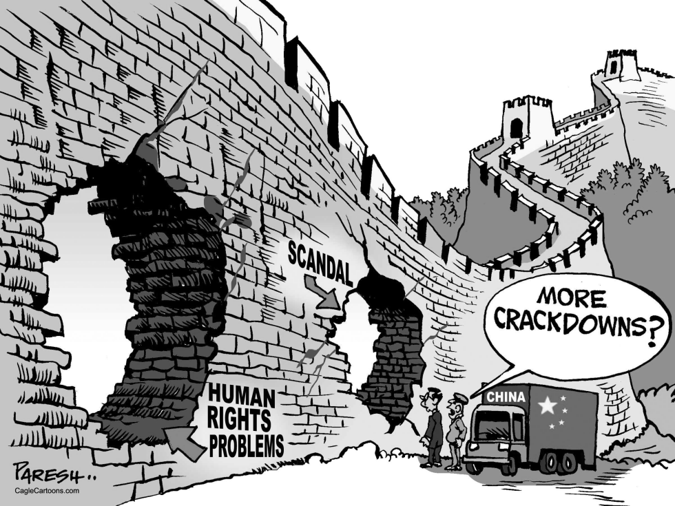 China Wall holes