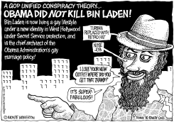 GAY OSAMA IS ALIVE by Monte Wolverton