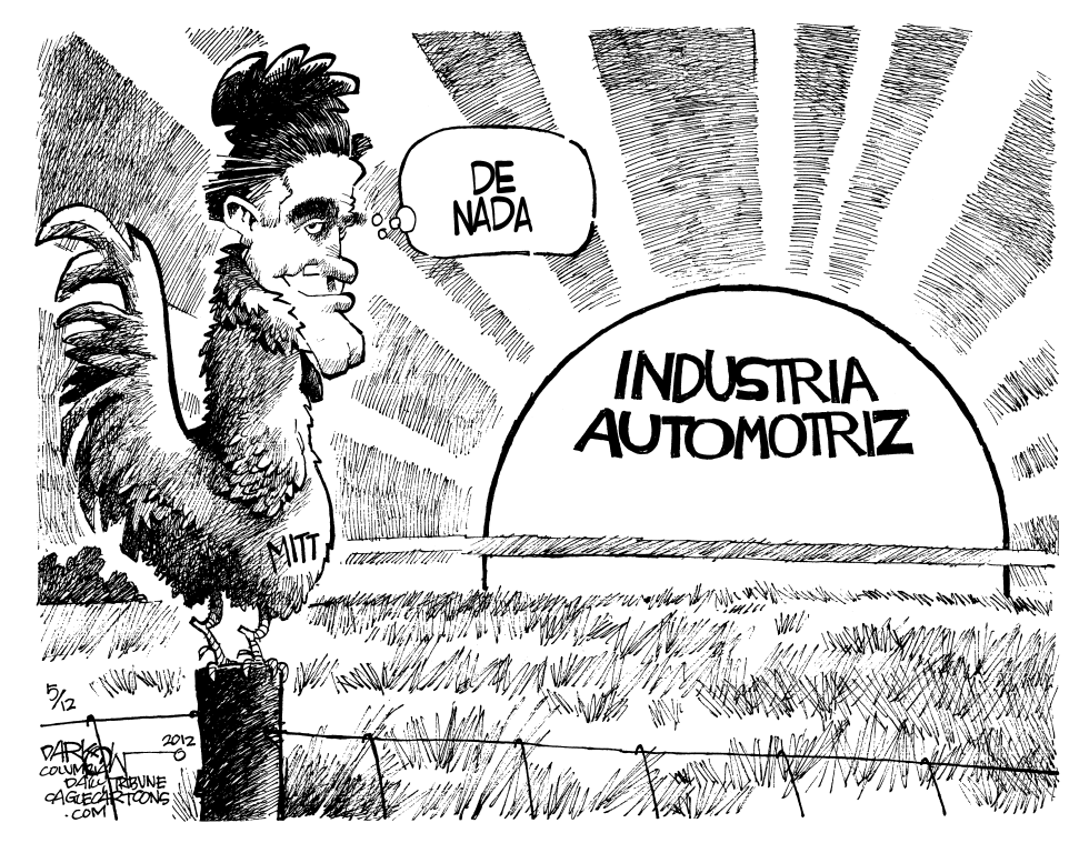 Romney salva a Detroit