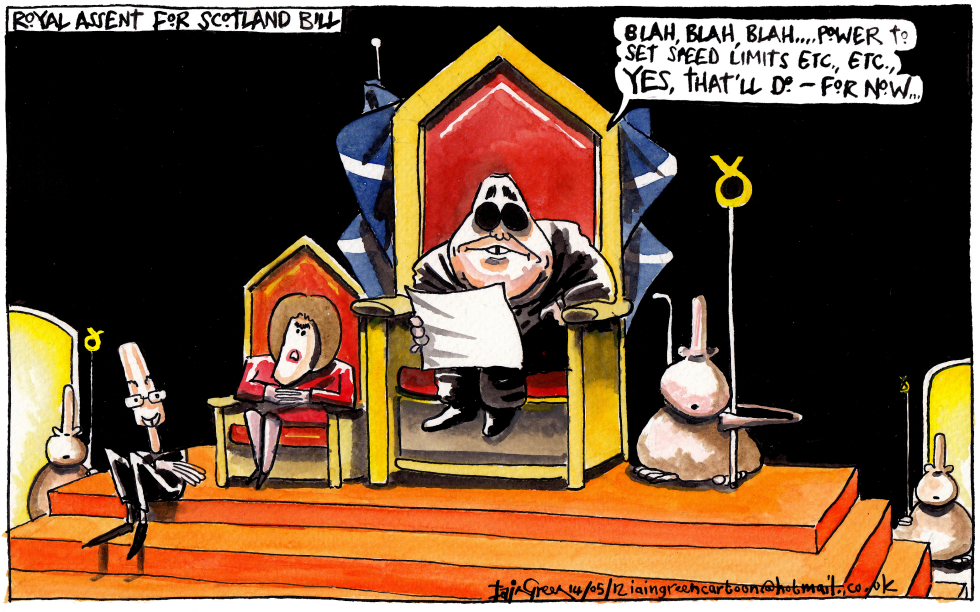 SCOTLAND BILL GIVEN ROYAL ASSENT