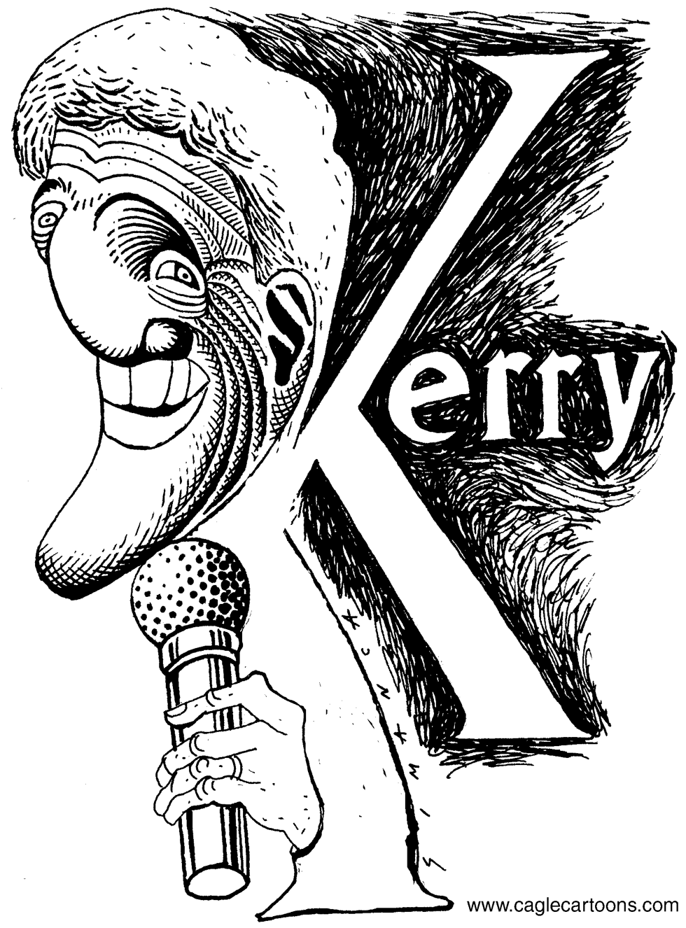 John Kerry - Caricature