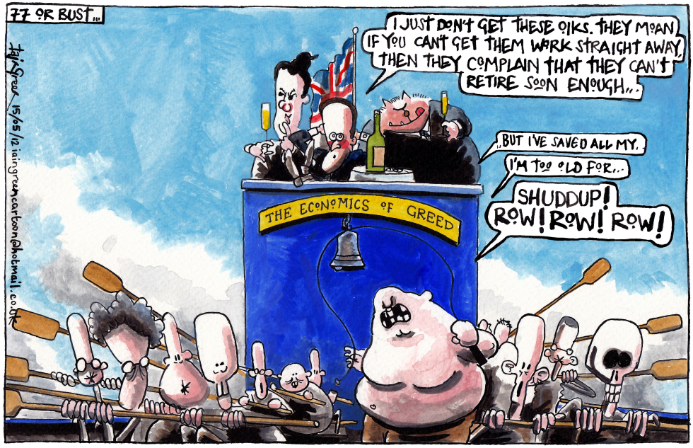 NO PENSION UNTIL 77