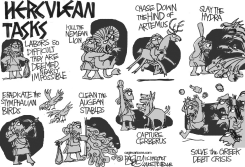 GREEK MYTHS by Pat Bagley