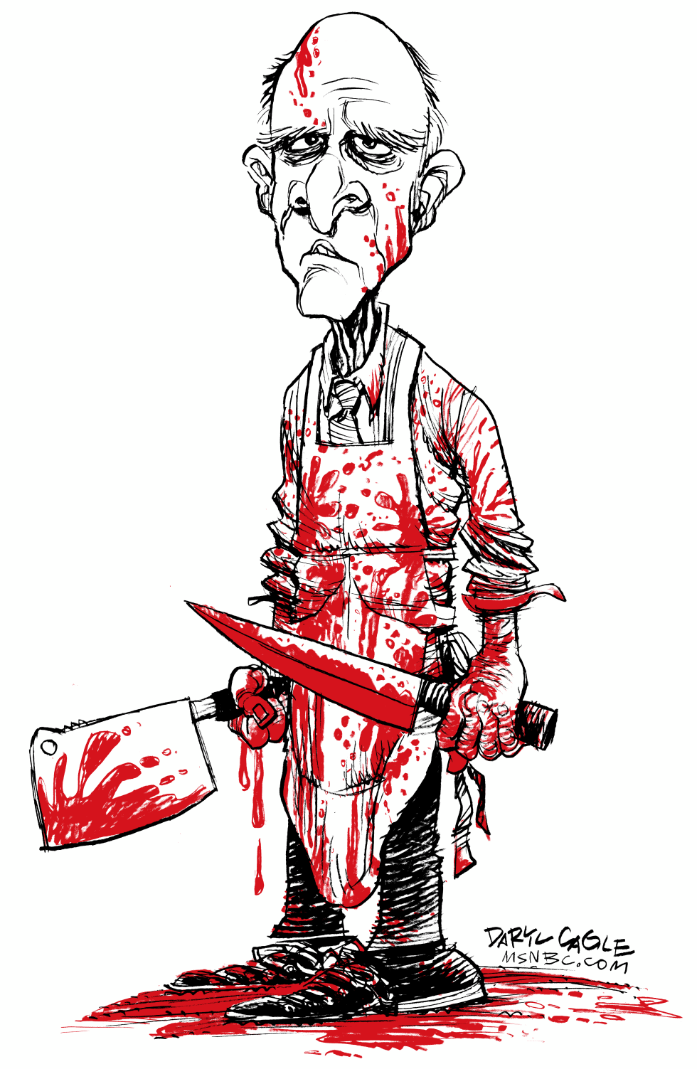 Bloody California Governor Jerry Brown #2