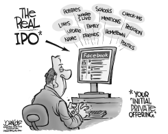 FACEBOOK IPO BW by John Cole