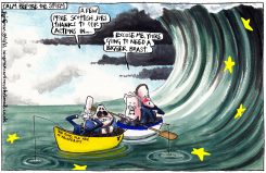 SCOTTISH CALM BEFORE THE EUROZONE STORM by Iain Green