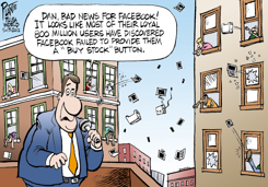 BUY STOCK BUTTON by Bruce Plante