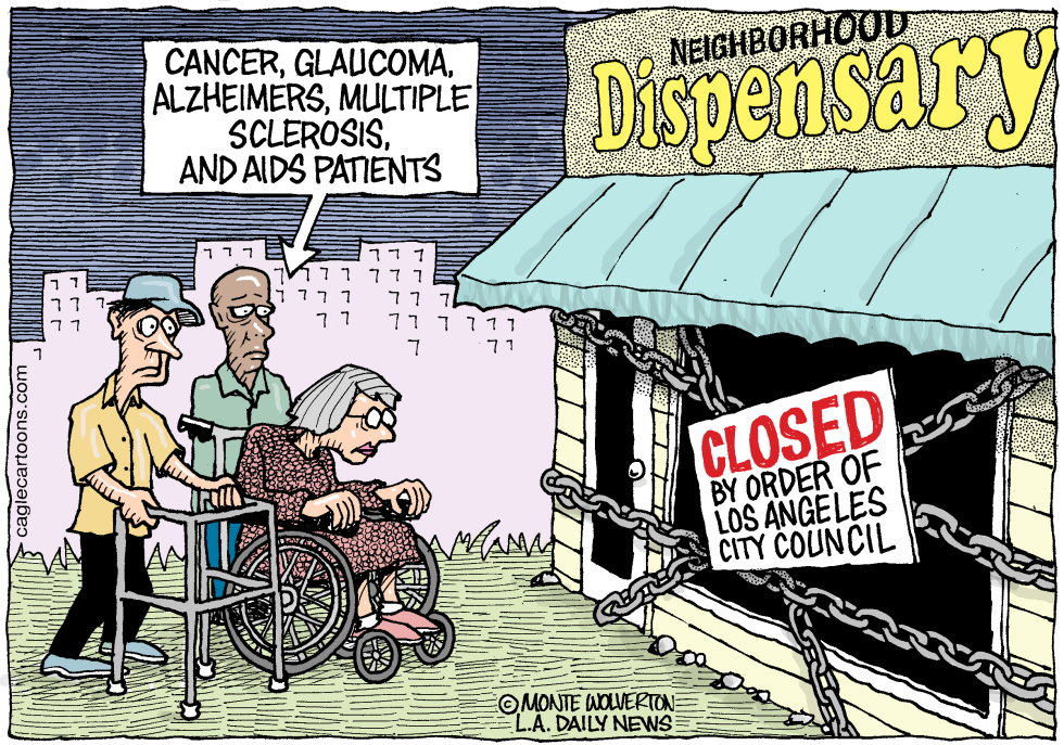 LOCAL-CA LA Closes More Medical Marijuana Dispensaries