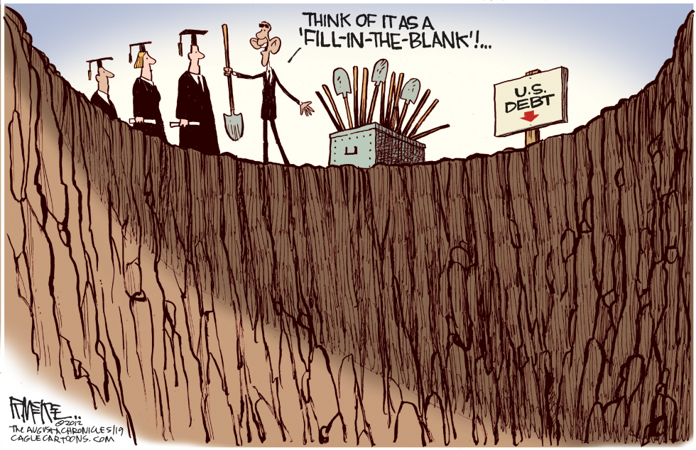 US Debt Burdens Grads' Futures
