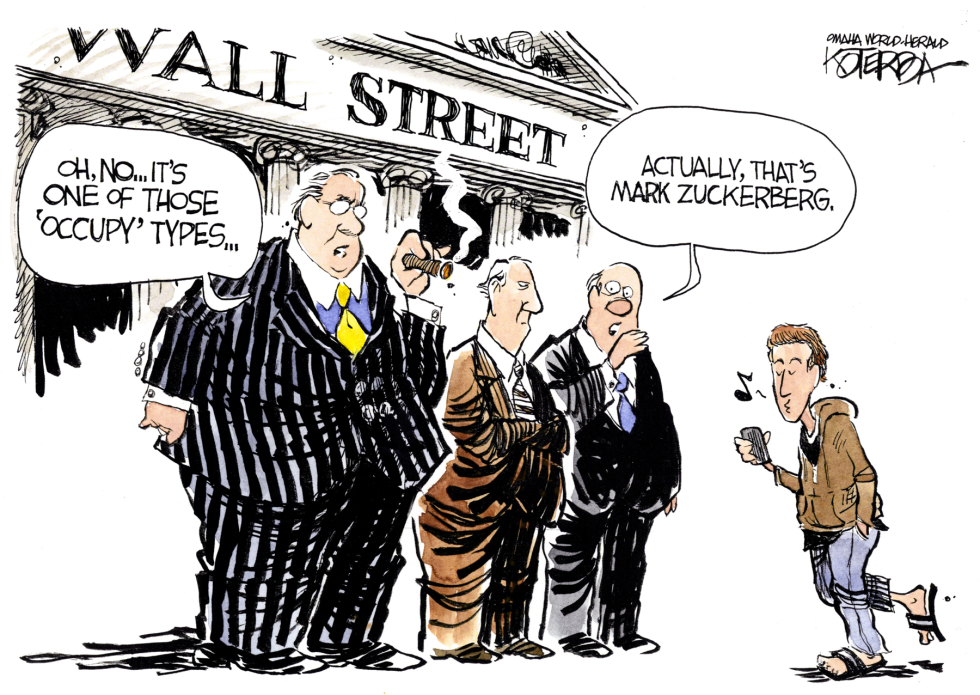 Zuckerberg on Wall Street