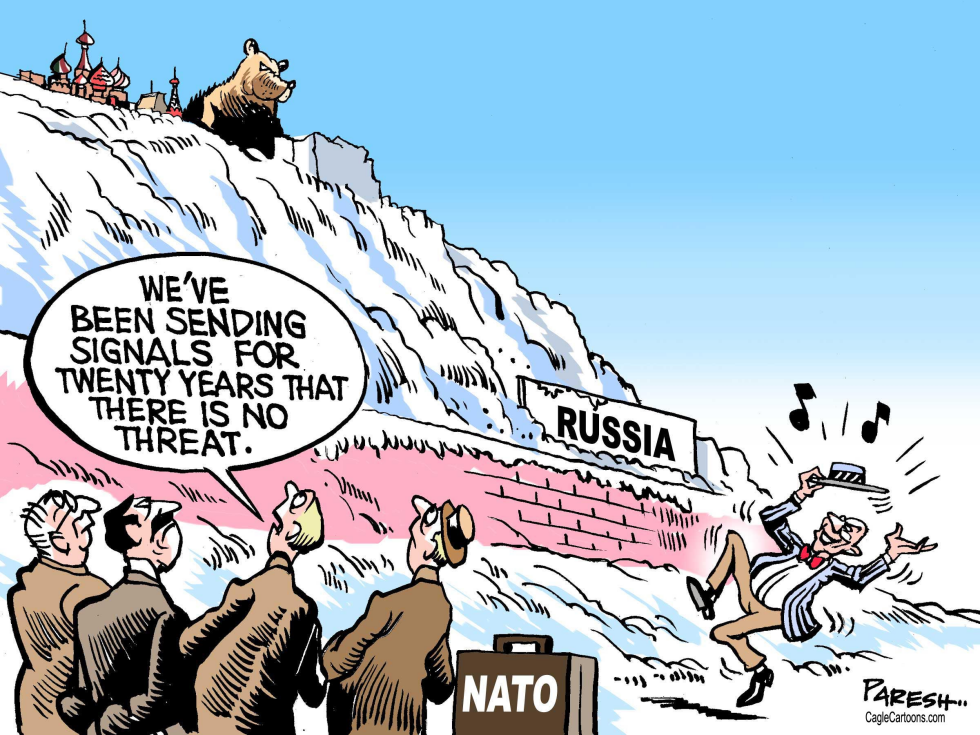  NATO ON RUSSIA by Paresh Nath