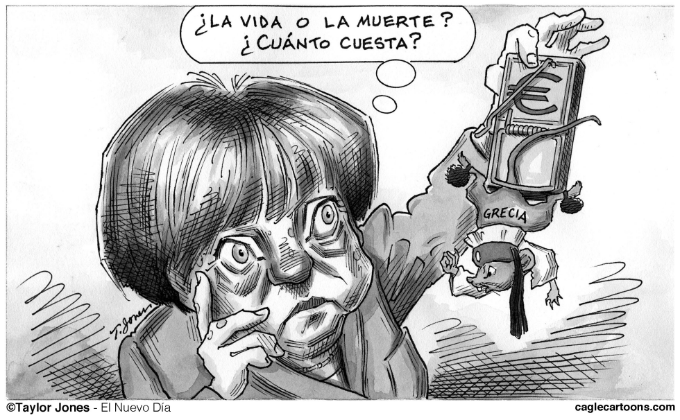  MERKEL Y LA RATONERA by Taylor Jones