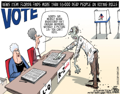 DEAD VOTERS ID'D by Jeff Parker