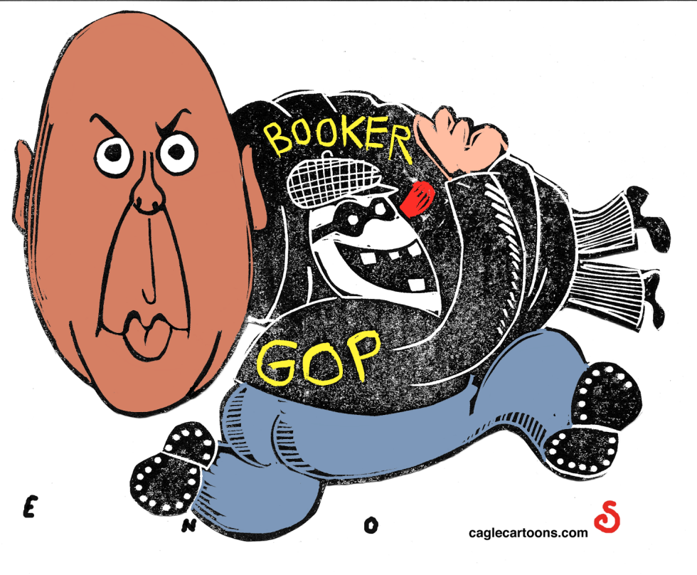  THE KIDNAPPING OF CORY BOOKER by Randall Enos