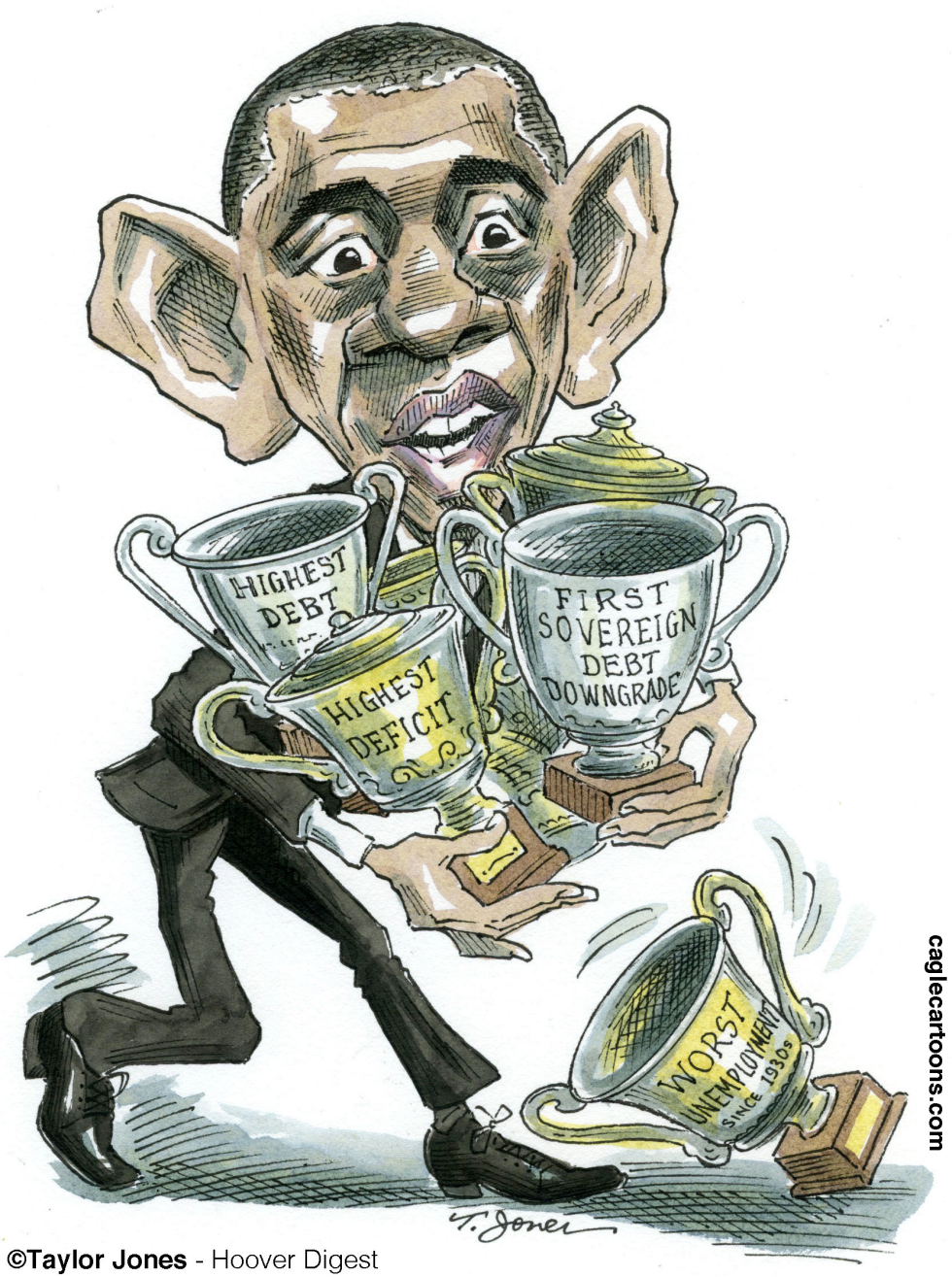Obama - So many awards - COLOR