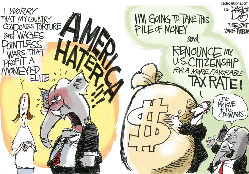  THE PATRIOT ACT by Pat Bagley