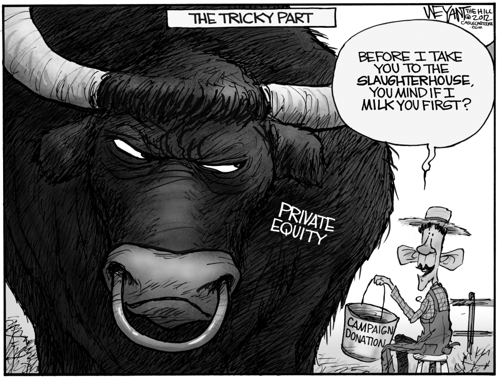 Milking the Wall St Bull