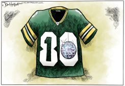 DRIVER WINS DWTS by Joe Heller