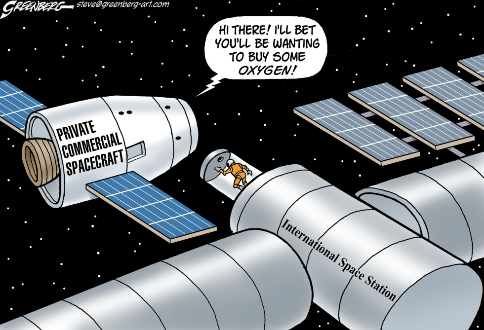 Commercial spaceflights