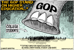GOP STAND ON HIGHER EDUCATION  by Monte Wolverton