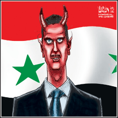 ASSAD OF SYRIA by Terry Mosher