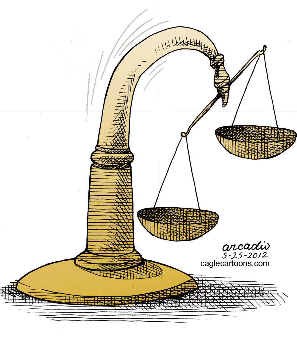 La justicia declina