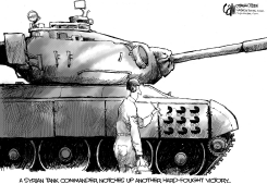 SYRIAN VICTORIES by Cam Cardow