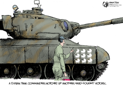 SYRIAN VICTORIES  by Cam Cardow