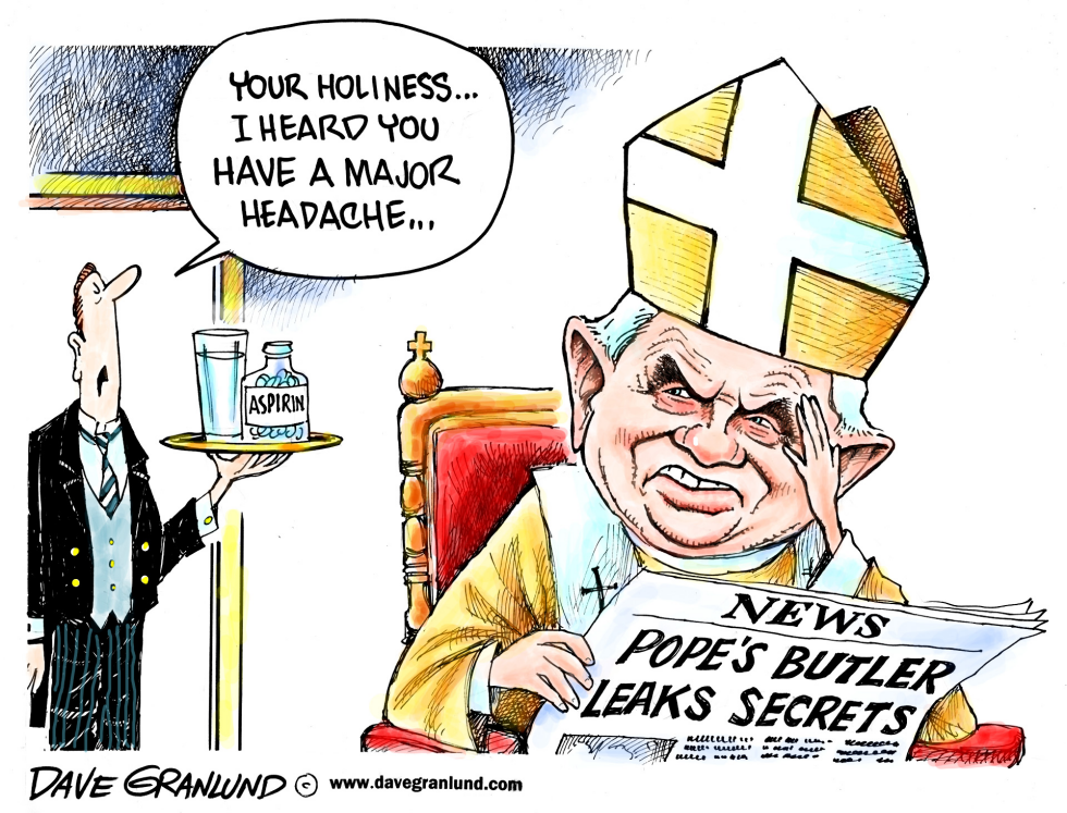 Pope and butler scandal