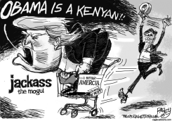 TRUMPS PIE HOLE by Pat Bagley