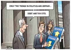 DEBT AND TAX CUTS by R.J. Matson