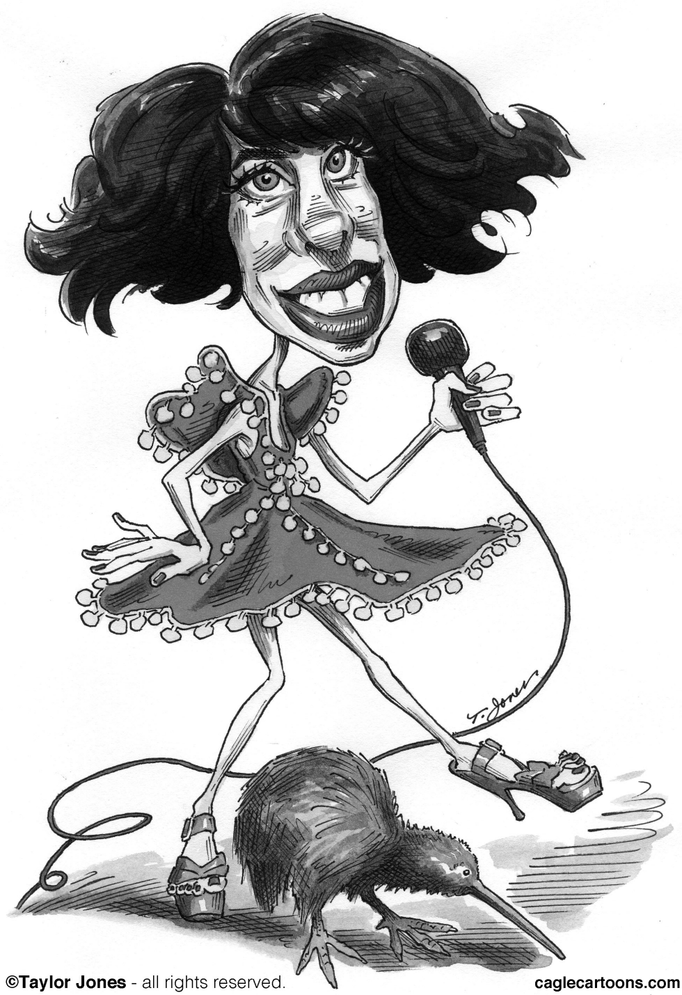New Zealand pop star Kimbra