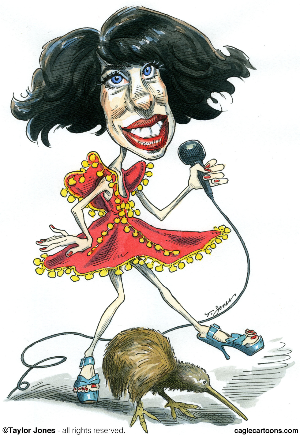  NEW ZEALAND POP STAR KIMBRA  by Taylor Jones