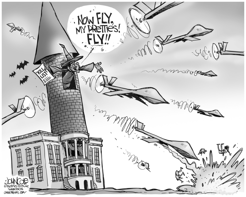 Obama Kill List BW