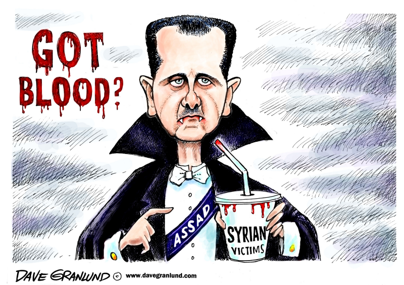 Assad and Syrian blood