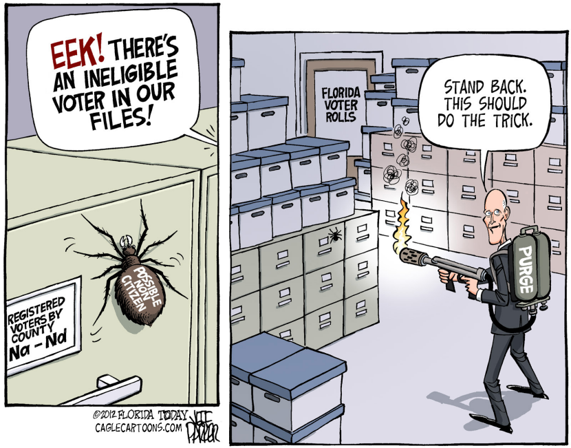 LOCAL FL Gov Scott and Voter Purge