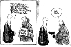 ECONOMIC PROJECTIONS by Rick McKee
