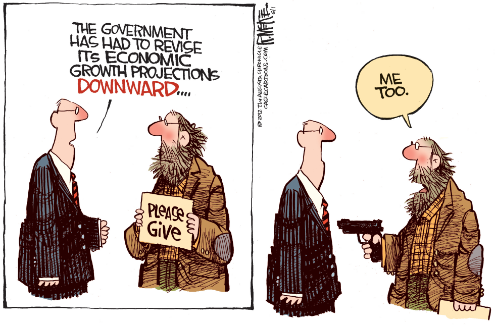   ECONOMIC PROJECTIONS by Rick McKee