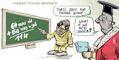 CHARLES TAYLOR SENTENCE by Damien Glez